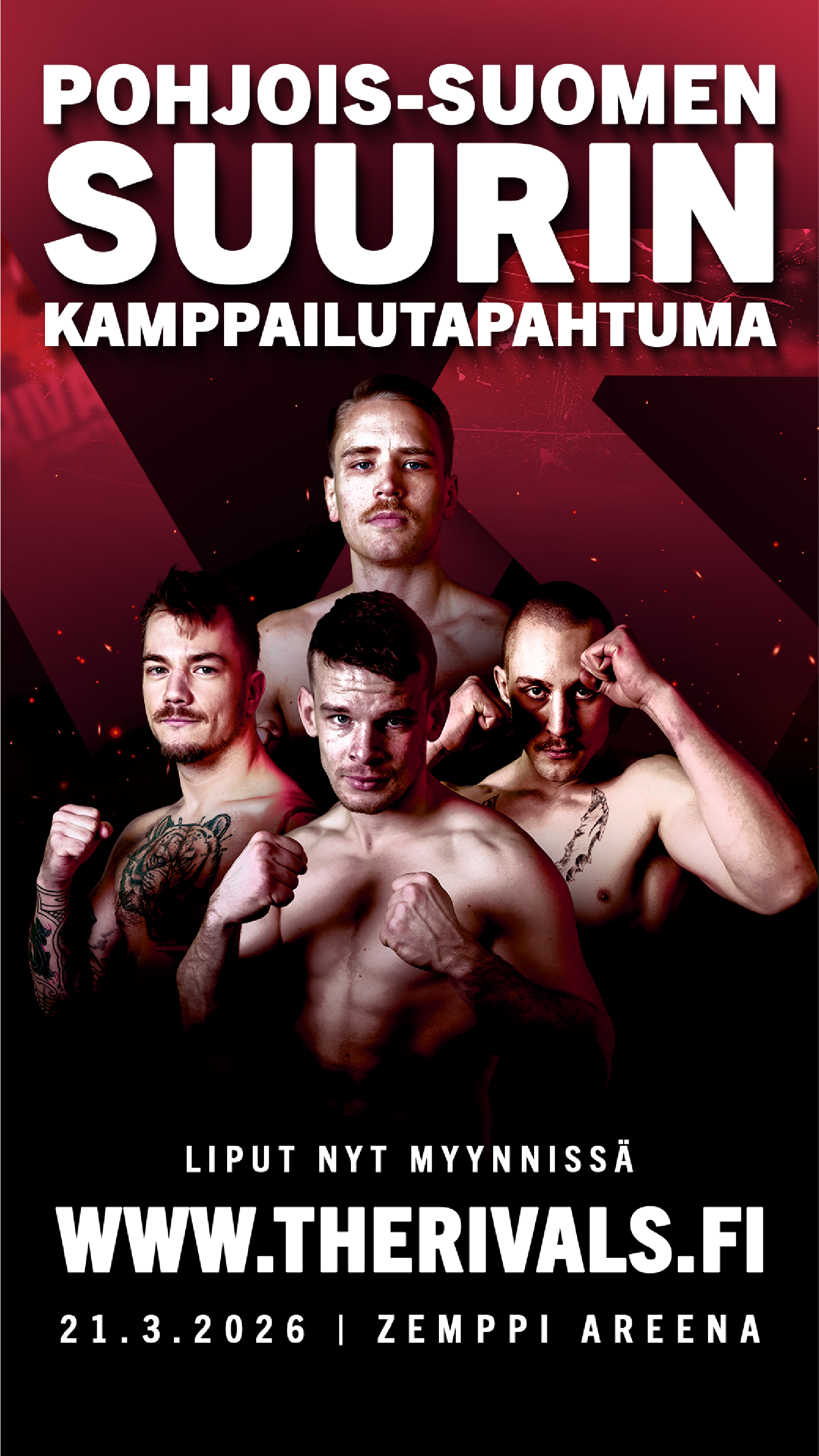 The Rivals Fighting -tapahtuman somesisältöä