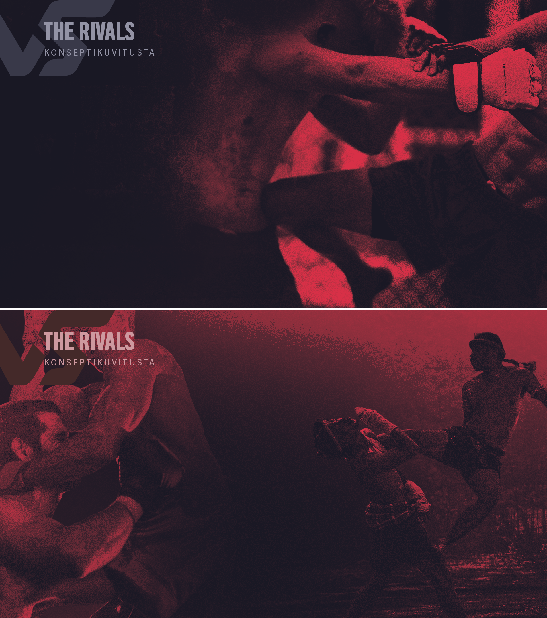 The Rivals Fighting -tapahtuman visuaalinen konsepti