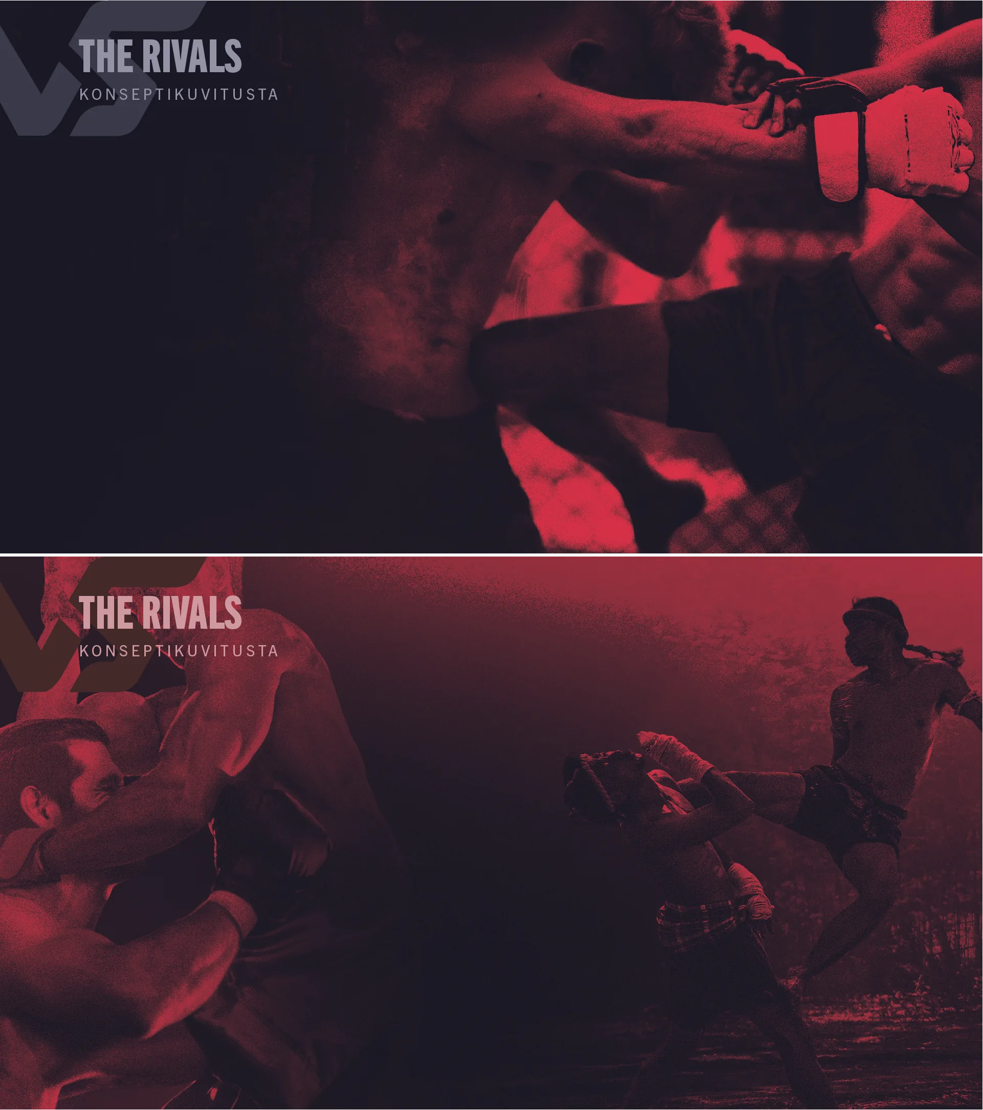 The Rivals Fighting -tapahtuman visuaalinen konsepti